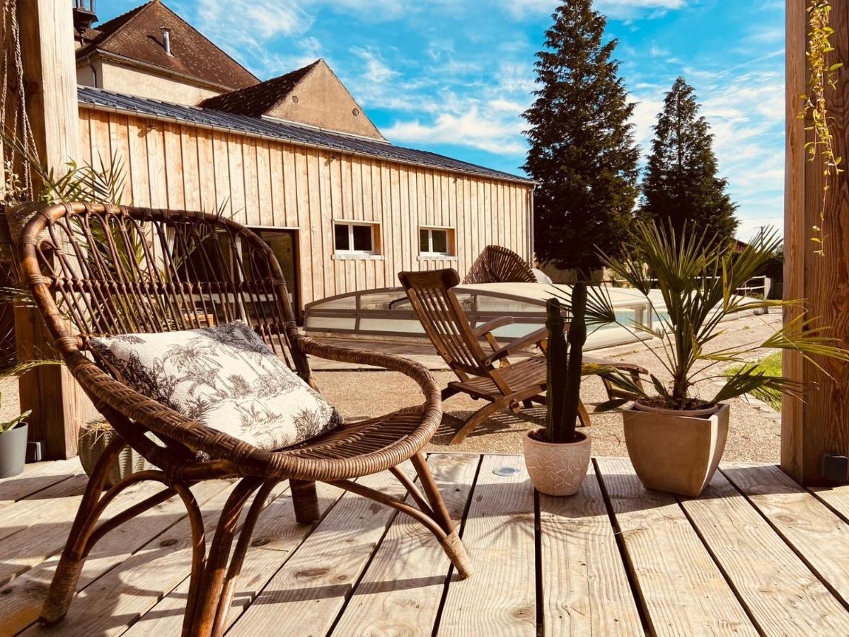 Pool House-l'hirondelle De Sermizelles- Grand Jardin, Calme Et Nature Aux Portes Du Morvan Ferienhaus Sermizelles